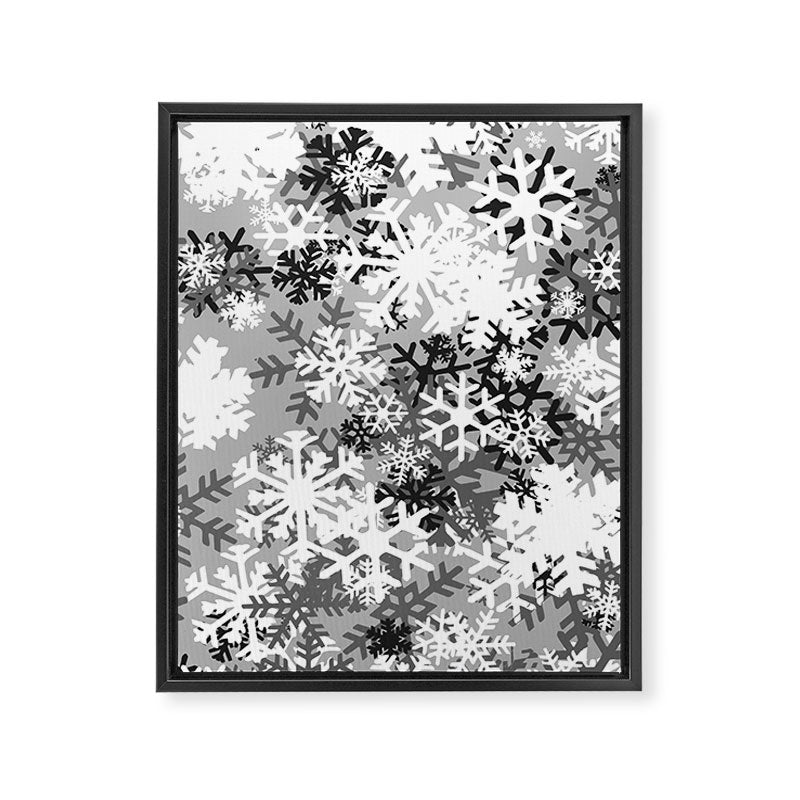 Snowflake Camo Framed Canvas Print Gallery Image 8