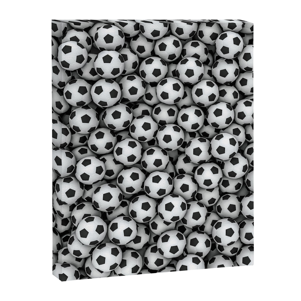 Soccer balls Canvas Print Gallery Image 8
