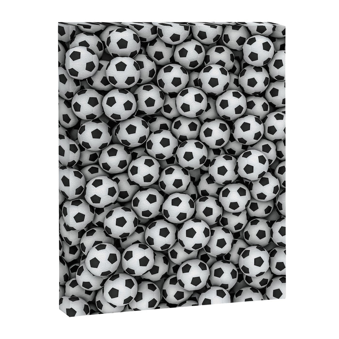 Soccer balls Canvas Print Gallery Image 1