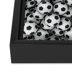 Soccer balls Framed Canvas Print Gallery Image 3