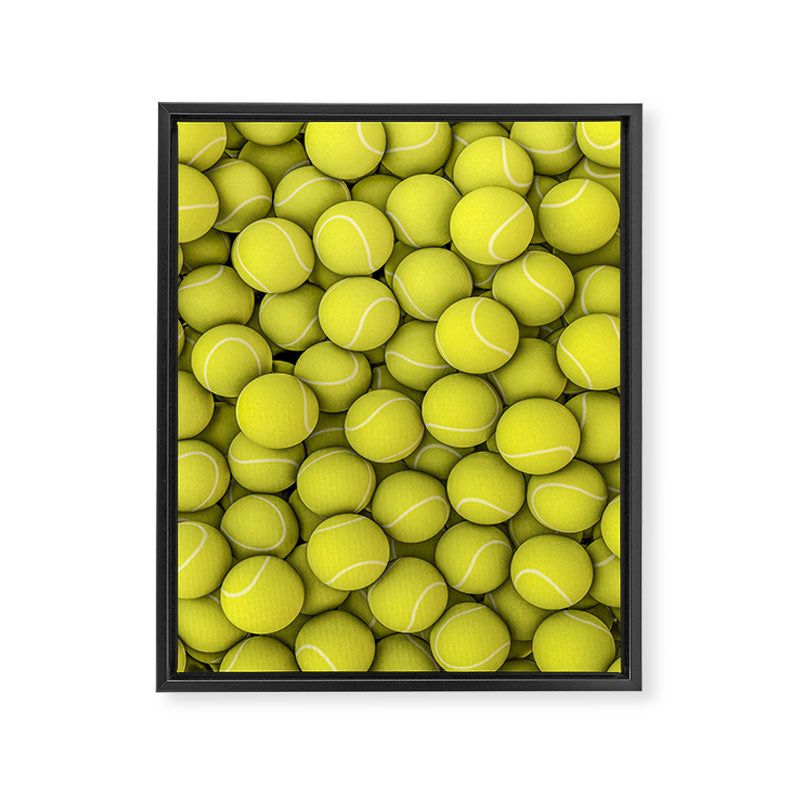 Tennis balls Framed Canvas Print Gallery Image 8