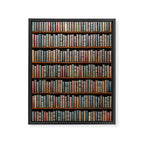 The Library Framed Canvas Print Gallery Image 8