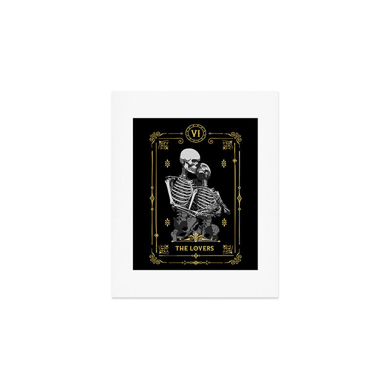 The Lovers VI Tarot Card Art Print Gallery Image 1