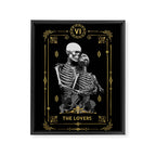 The Lovers VI Tarot Card Framed Canvas Print Gallery Image 6