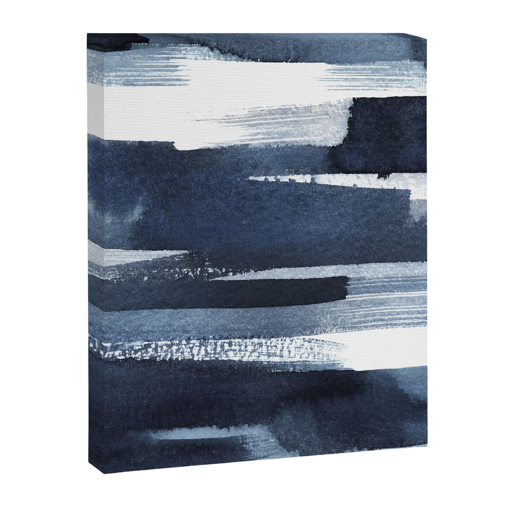 Blue Brush Canvas Print Gallery Image 8