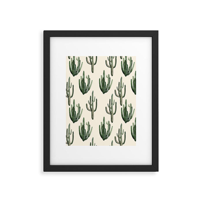 Cactus Framed Art Print Gallery Image 1