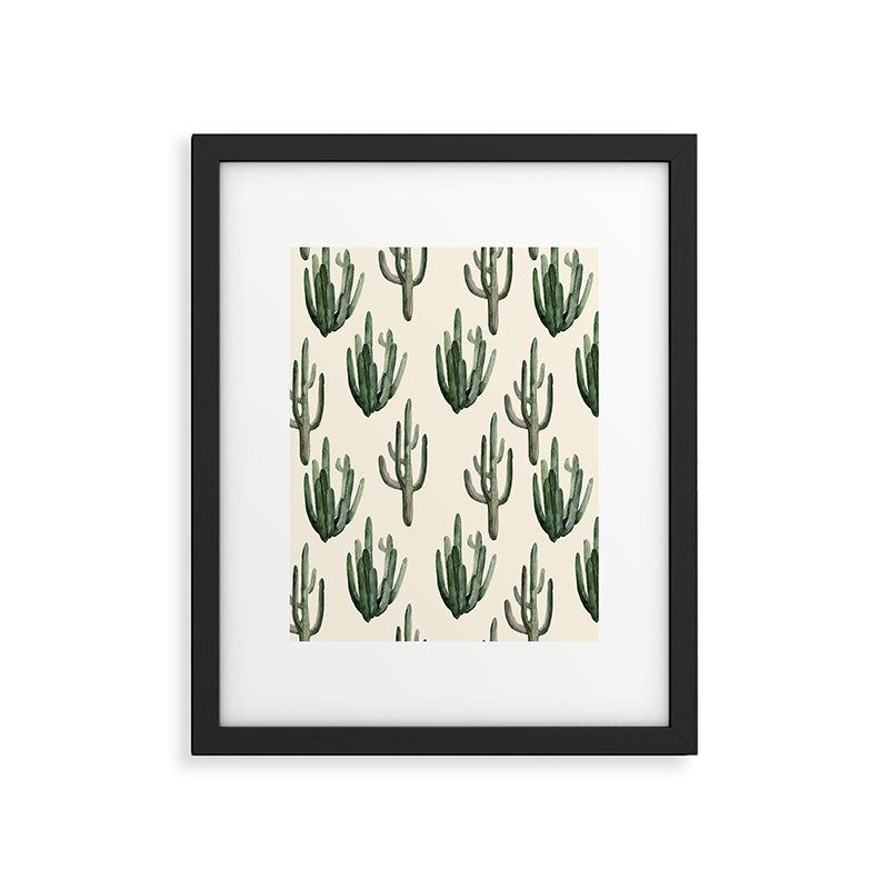 Cactus Framed Art Print Gallery Image 6