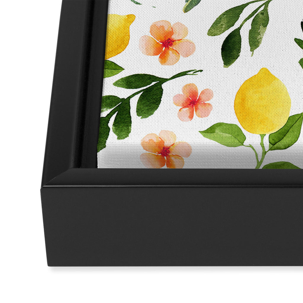 Lemon Grove Framed Canvas Print Gallery Image 3