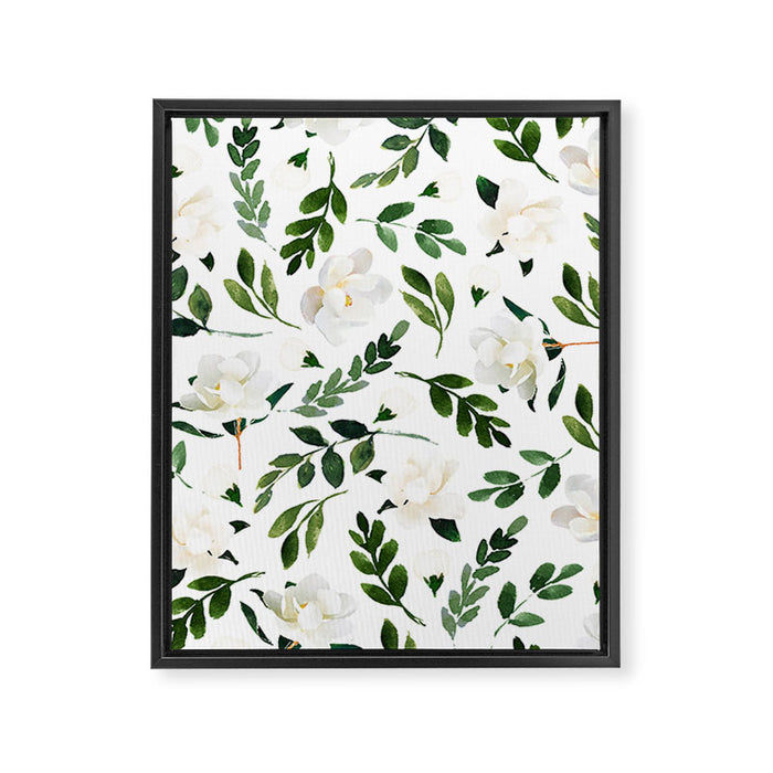 Magnolia Framed Canvas Print Gallery Image 1