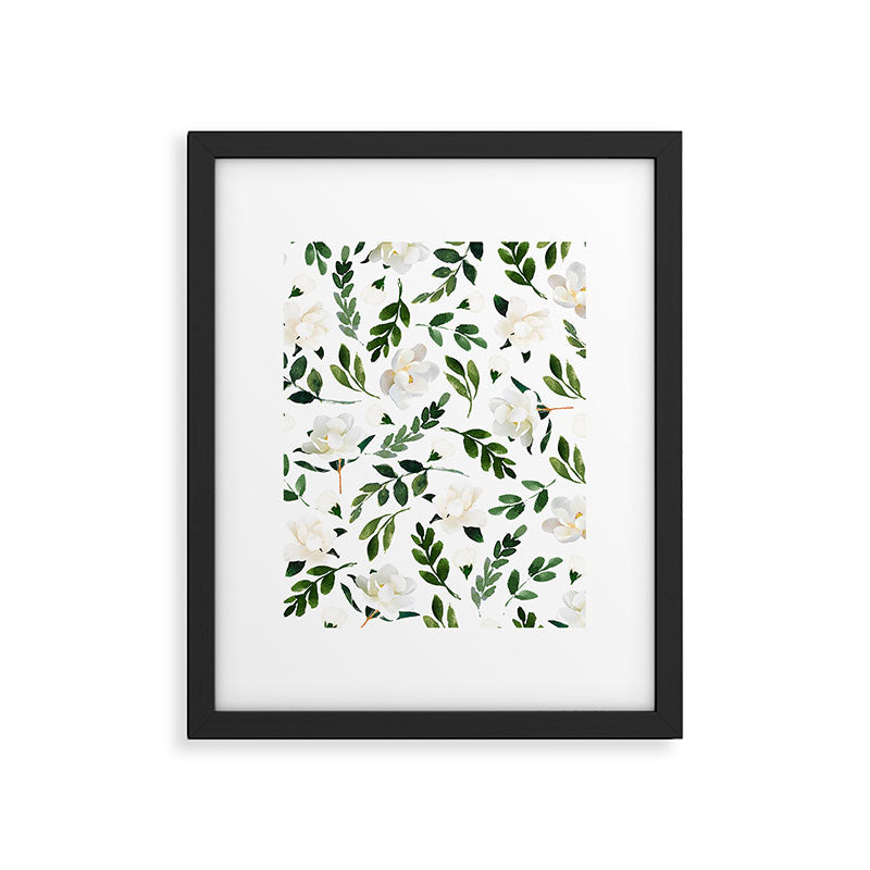 Magnolia Framed Art Print Gallery Image 6