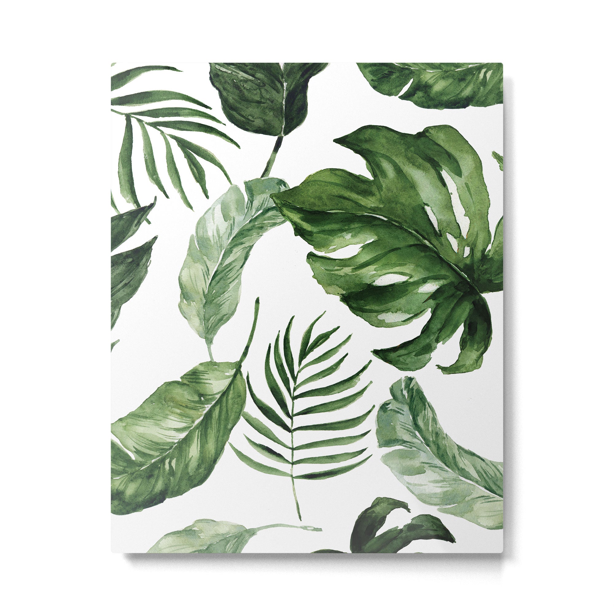 Tropical Leaf Metal Print Gallery Image 6