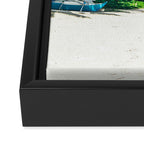 Amazing Seaside Framed Canvas Print Gallery Image 3