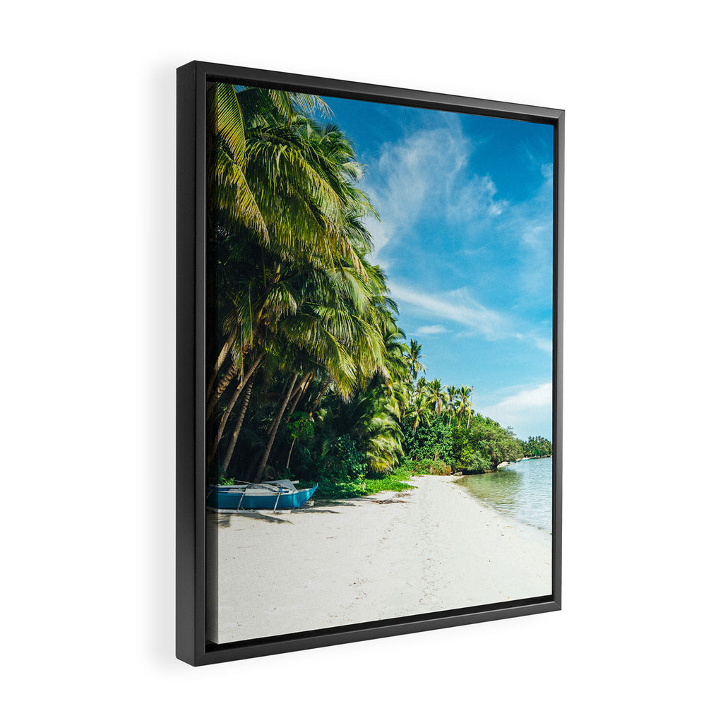 Amazing Seaside Framed Canvas Print Gallery Image 2