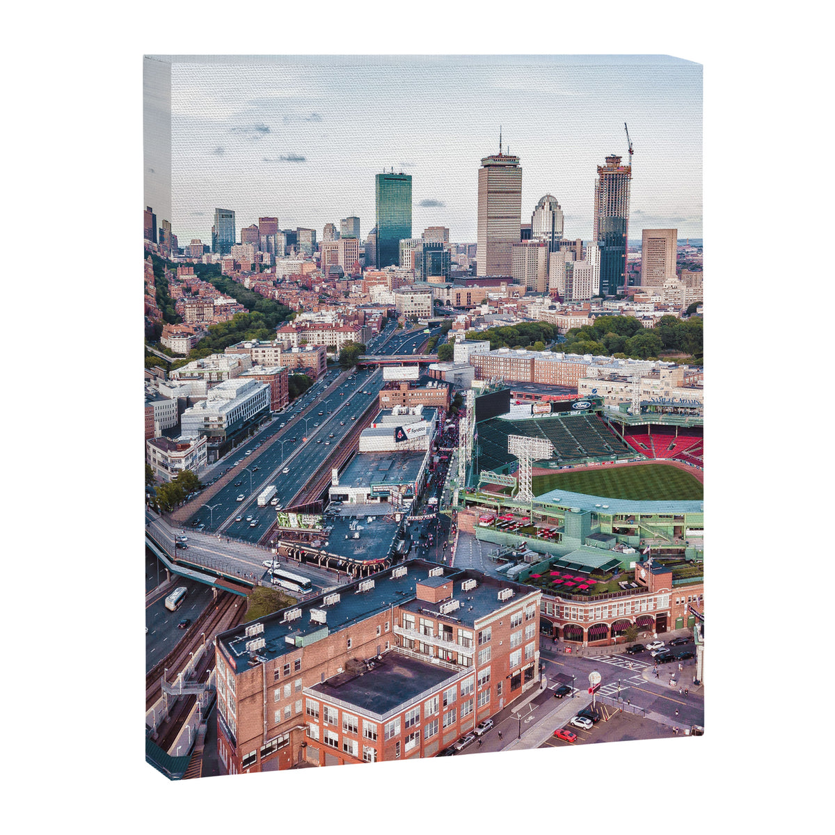 Boston City Canvas Print Gallery Image 6