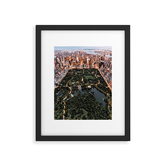 Central Park New York Framed Art Print Gallery Image 1