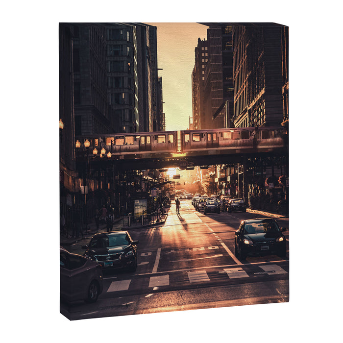 Chicago City Canvas Print Gallery Image 1
