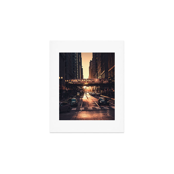 Chicago City Art Print Gallery Image 1