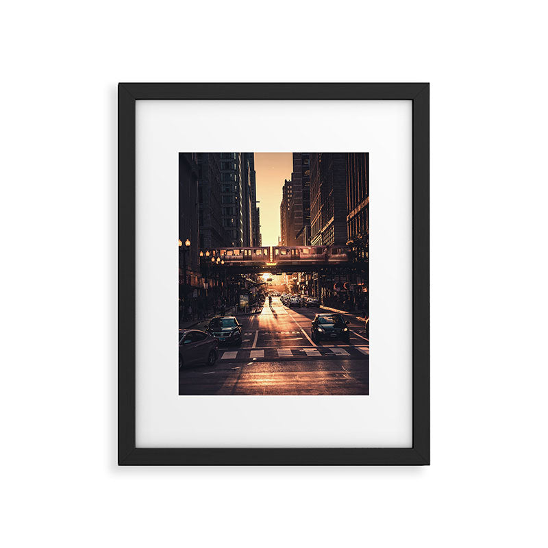 Chicago City Framed Art Print Gallery Image 5