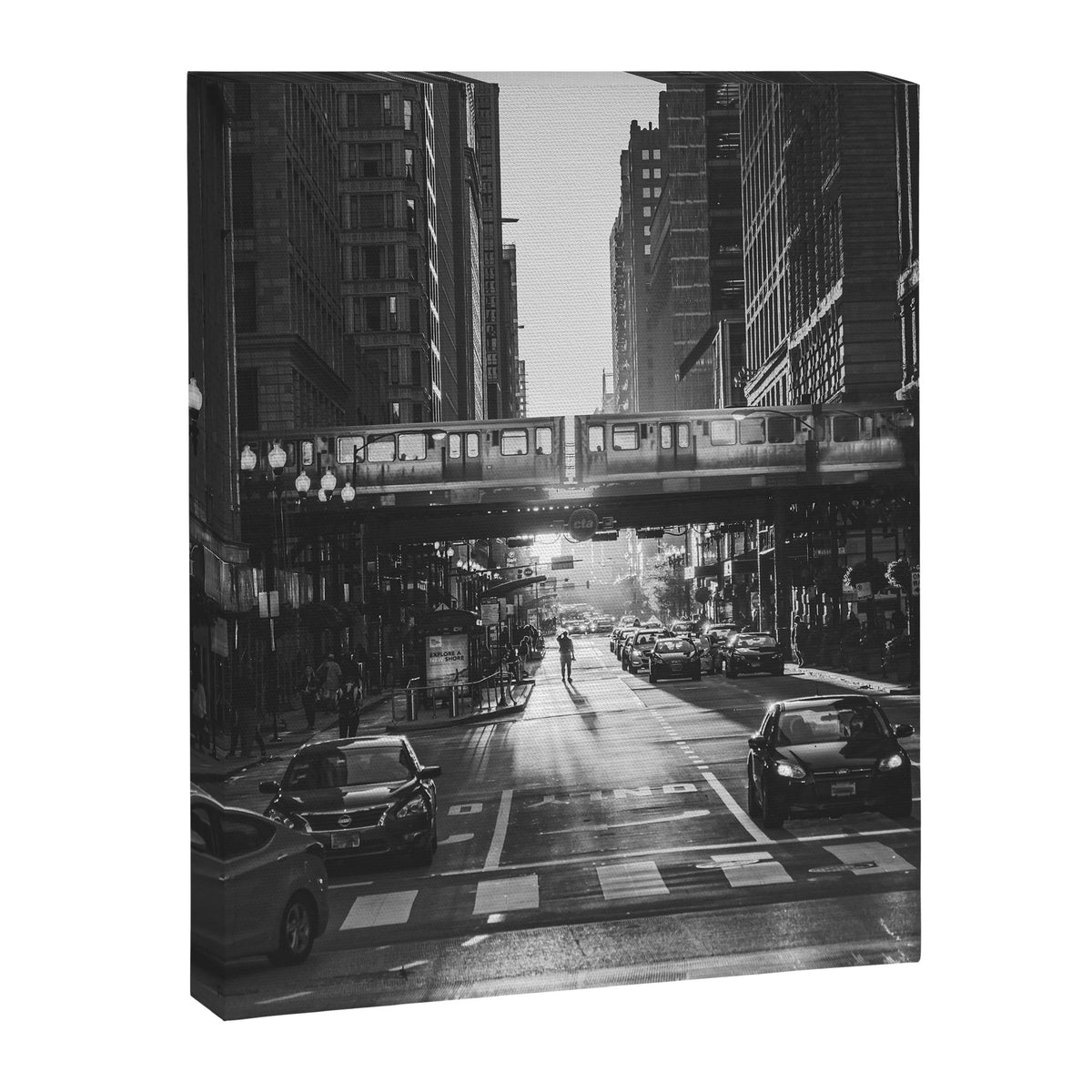 Chicago City Canvas Print Gallery Image 6