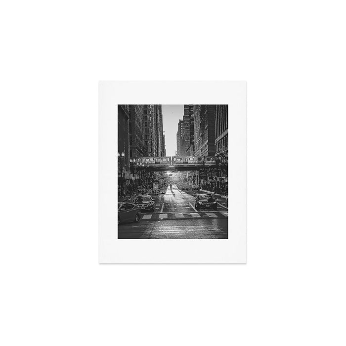 Chicago City Art Print Gallery Image 1