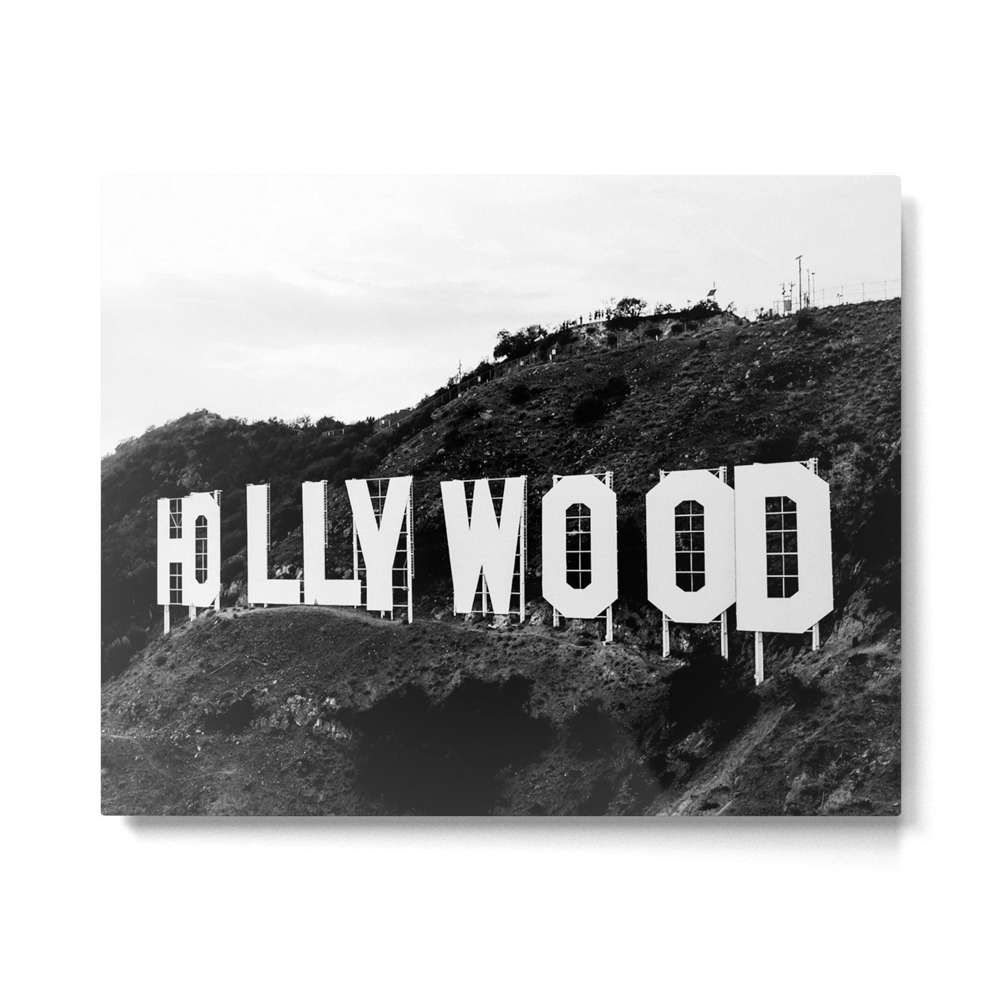 Hollywood Hills Metal Print Gallery Image 4