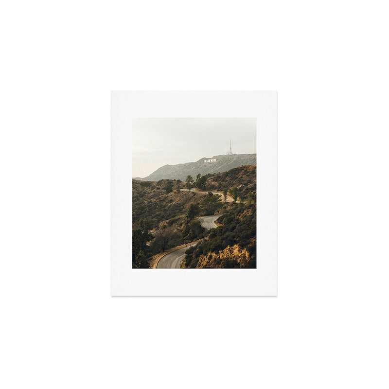 Hollywood Hills Los Angeles Art Print Gallery Image 1