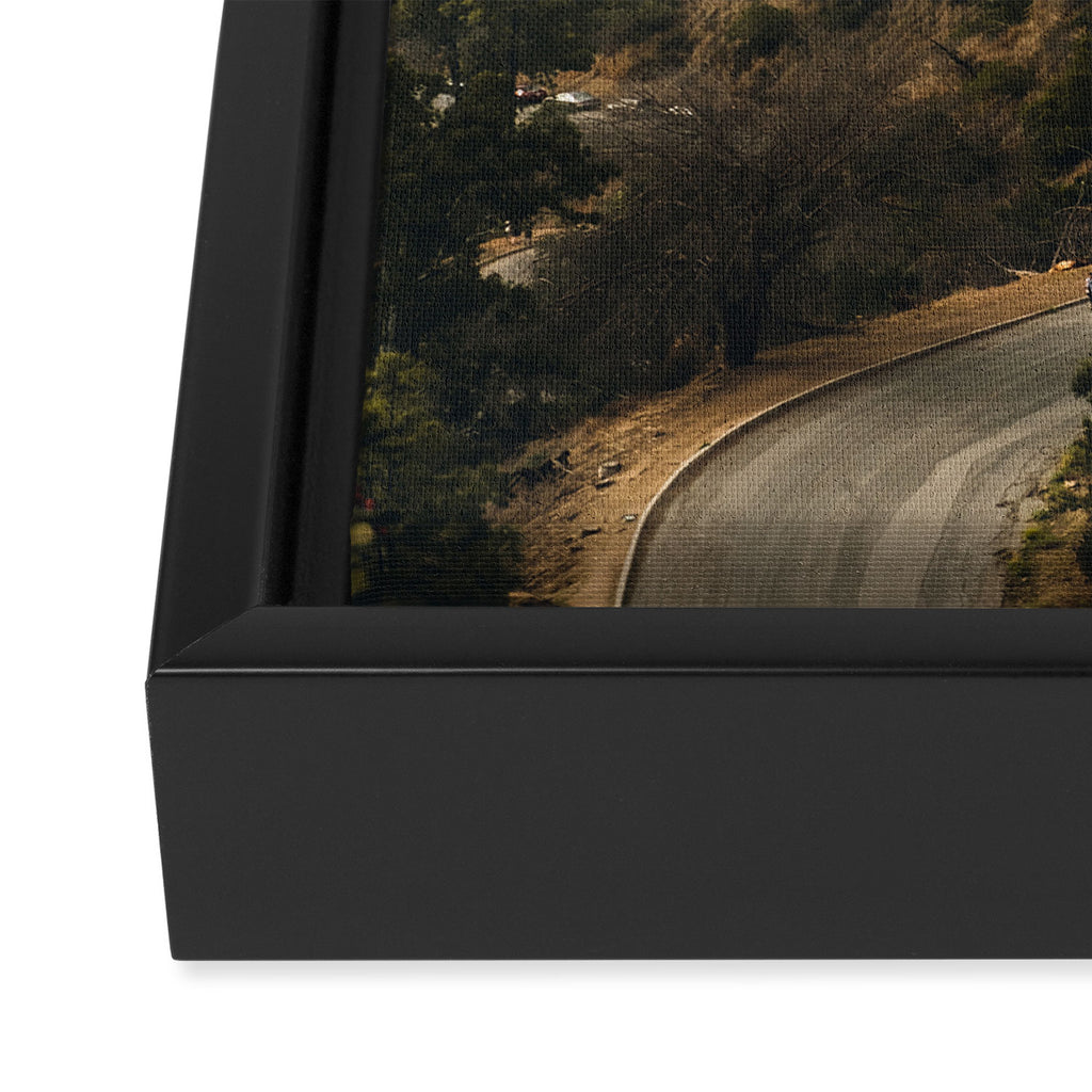Hollywood Hills Los Angeles Framed Canvas Print Gallery Image 3