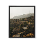 Hollywood Hills Los Angeles Framed Canvas Print Gallery Image 6