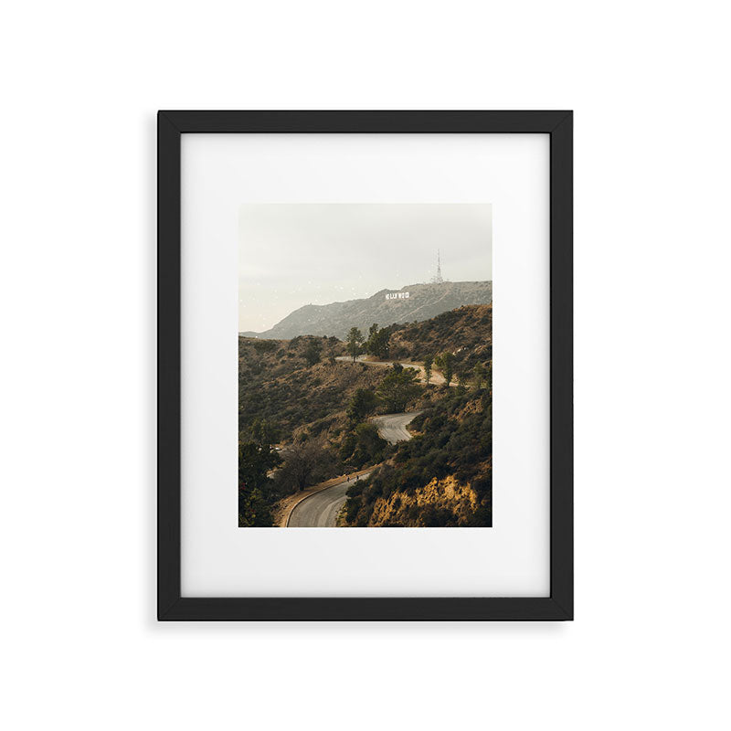Hollywood Hills Los Angeles Framed Art Print Gallery Image 5