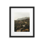 Hollywood Hills Los Angeles Framed Art Print Gallery Image 5