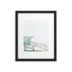 Lifeguard Tower California Beach Life Framed Art Print Gallery Image 5
