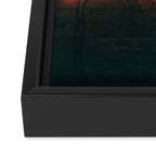 Los Angeles Framed Canvas Print Gallery Image 3