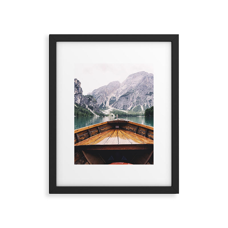 Mountain Lake Framed Art Print Gallery Image 5