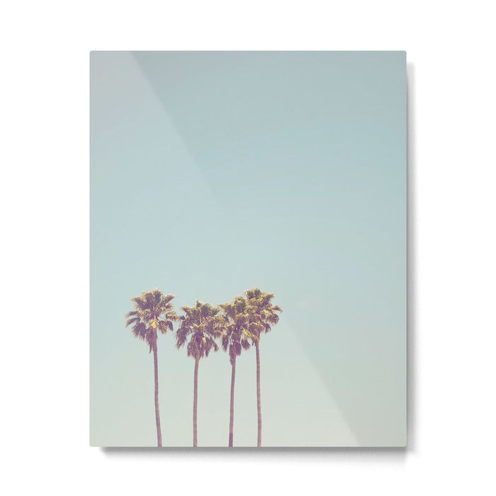 Palm Tree Metal Print Gallery Image 1
