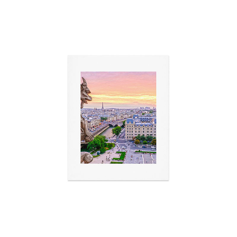 Paris City Art Print Gallery Image 1