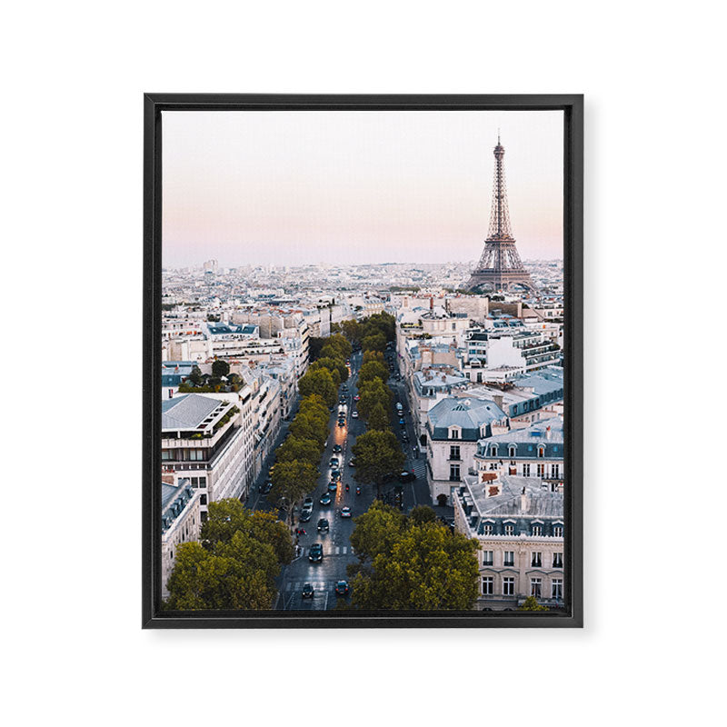Paris City Framed Canvas Print Gallery Image 6