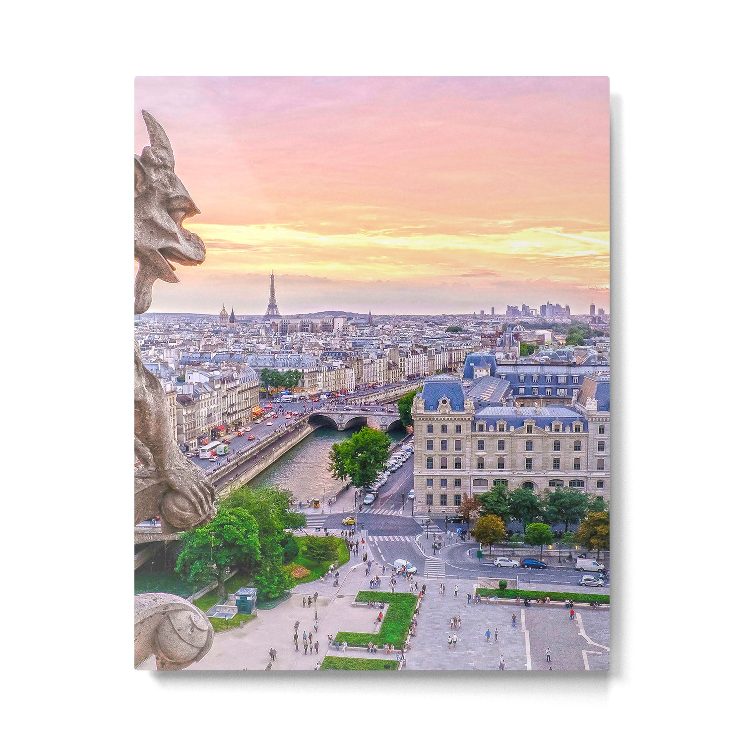 Paris City Metal Print Gallery Image 4