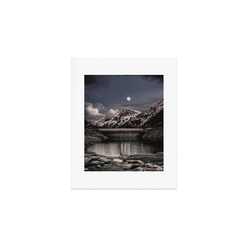 Alpine Night Sky Art Print Gallery Image 1