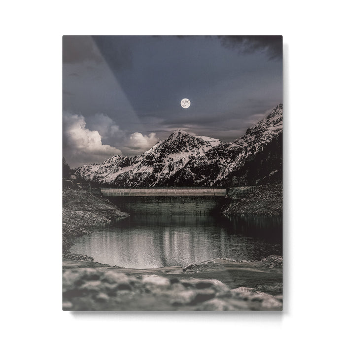 Alpine Night Sky Metal Print Gallery Image 1
