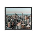 Chicago Skyscrapers Framed Canvas Print Gallery Image 8