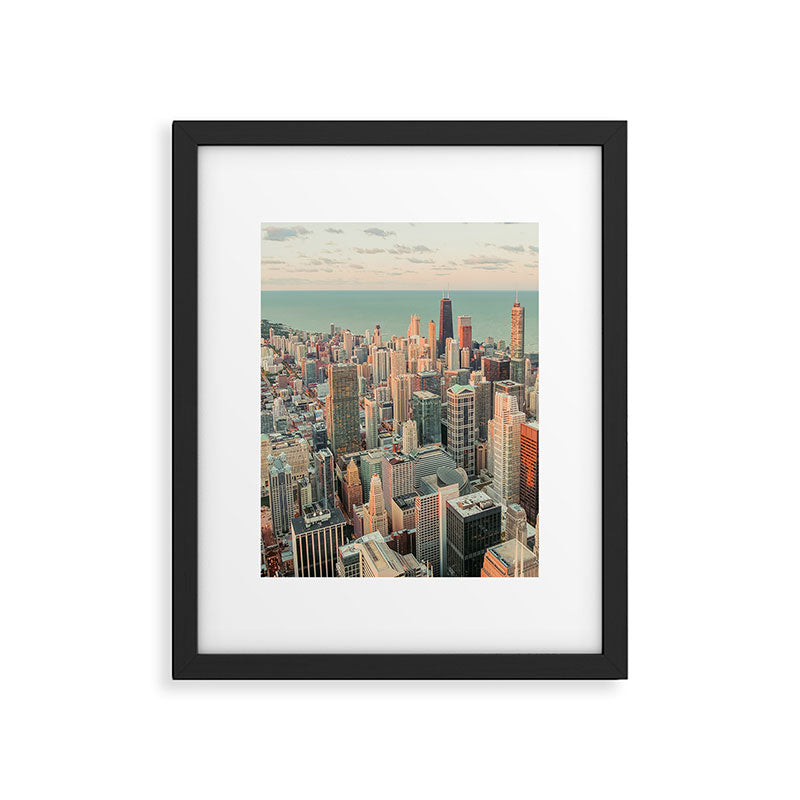 CHICAGO SKYSCRAPERS Framed Art Print Gallery Image 5