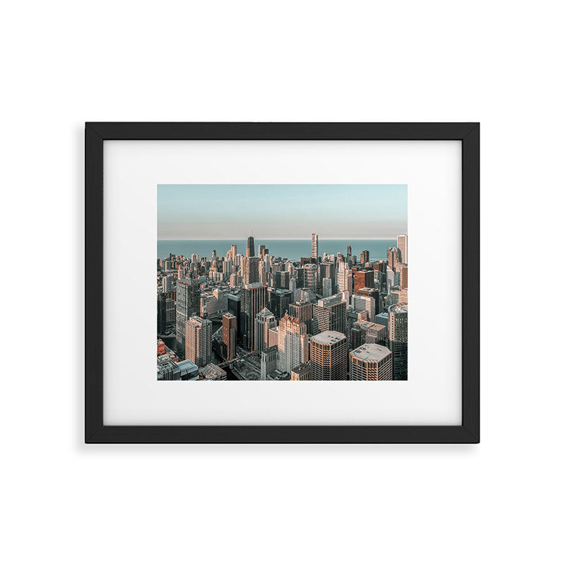 Chicago Skyscrapers Framed Art Print Gallery Image 6