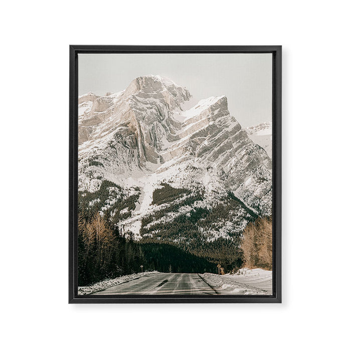 Colorado Mountain Framed Canvas Print Gallery Image 1