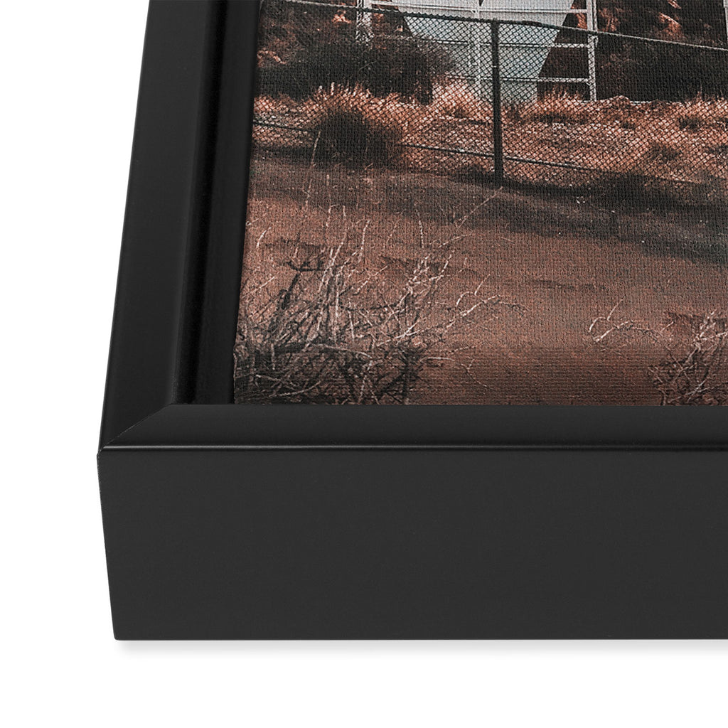 Hollywood Sign Framed Canvas Print Gallery Image 3