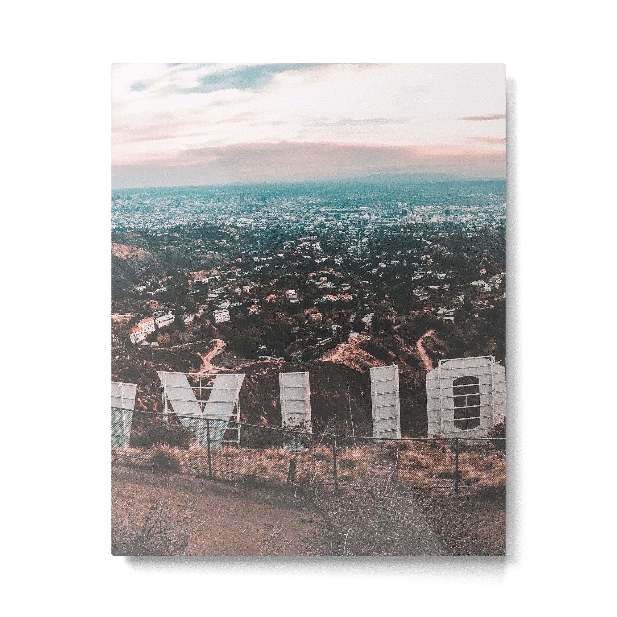 Hollywood Sign Metal Print Gallery Image 4