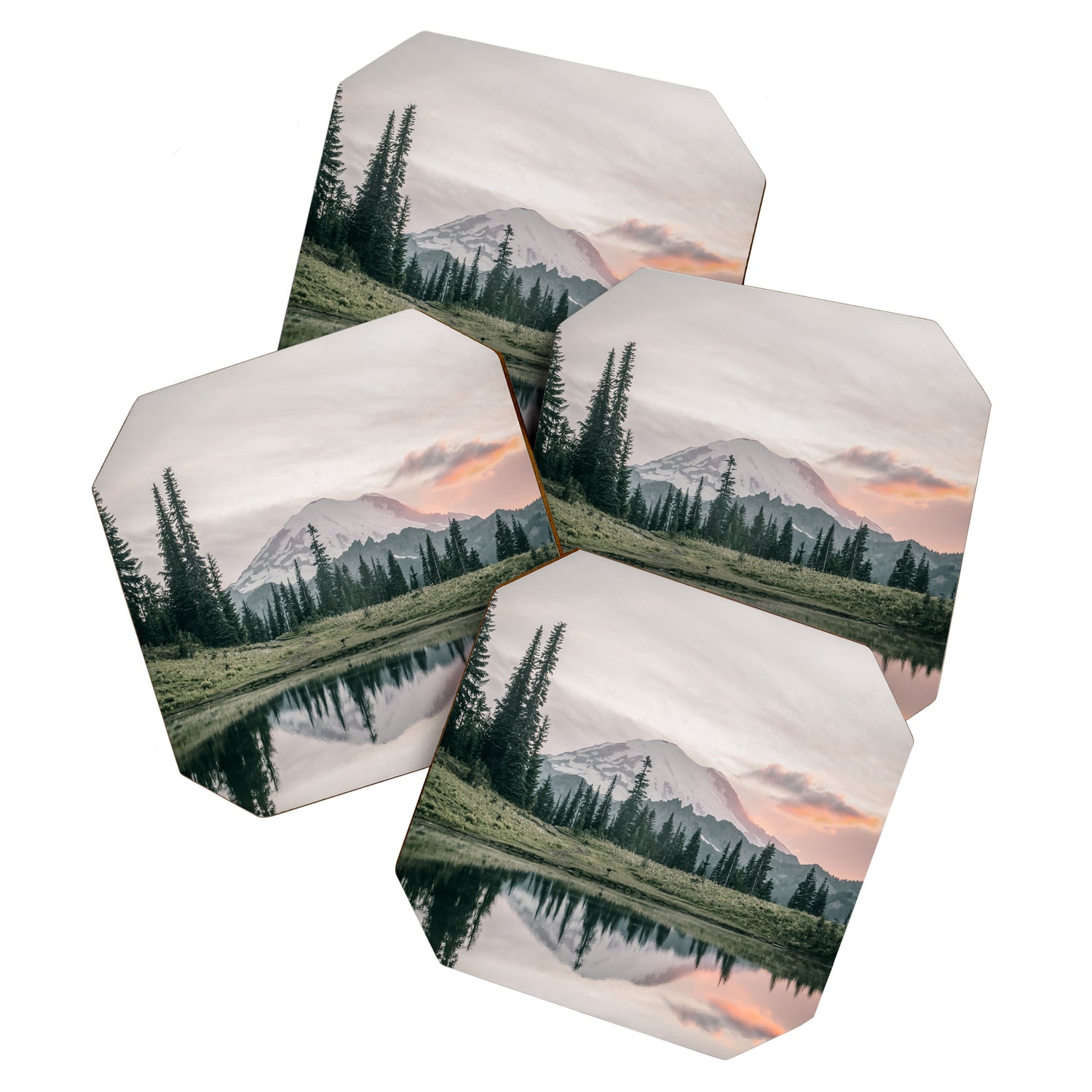 Mount Rainier Washington Coaster Gallery Image 1