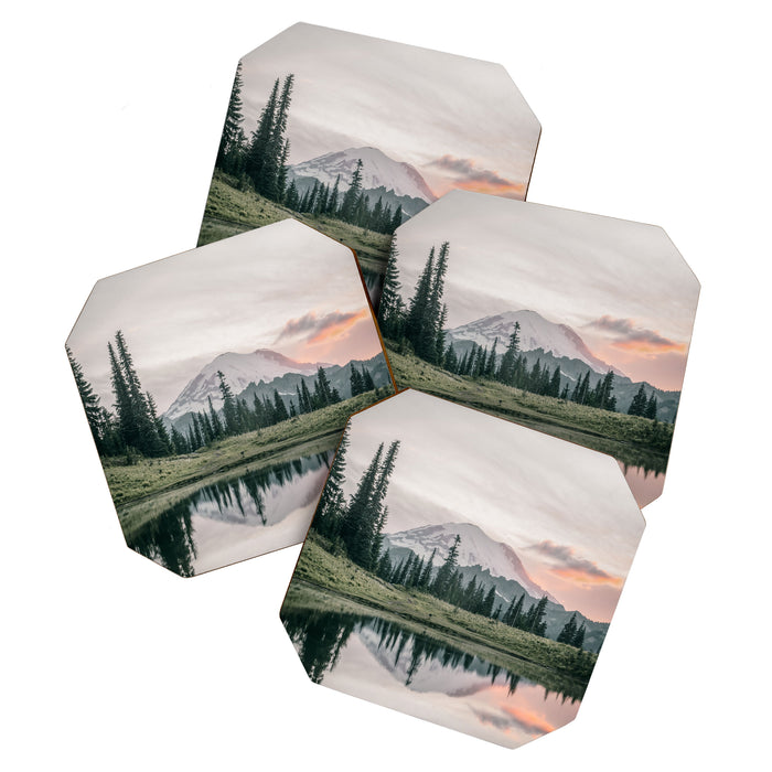 Mount Rainier Washington Coaster Gallery Image 1