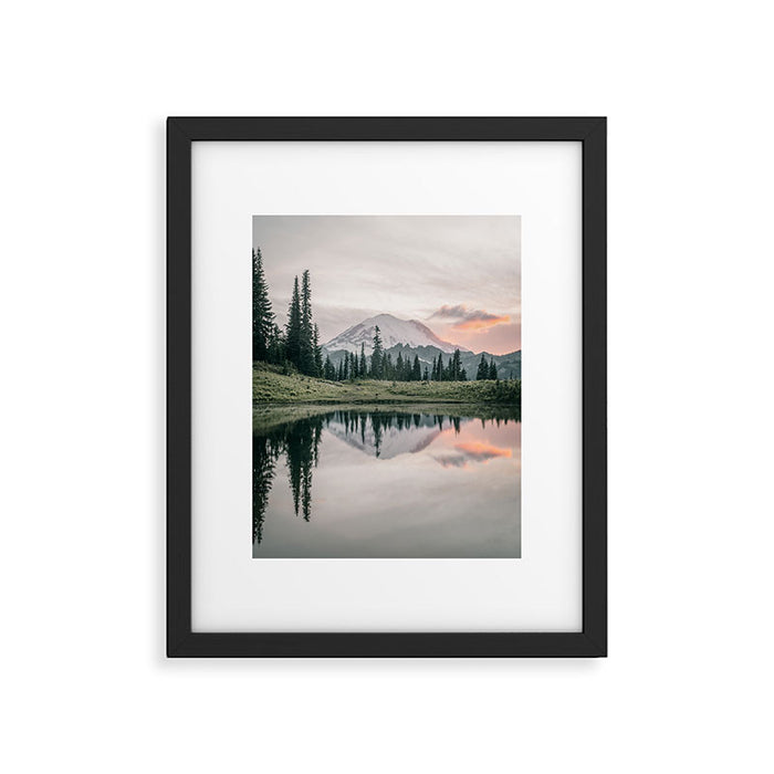 Mount Rainier Washington Framed Art Print Gallery Image 1