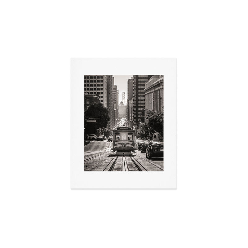 San Francisco Cable Car Art Print Gallery Image 1