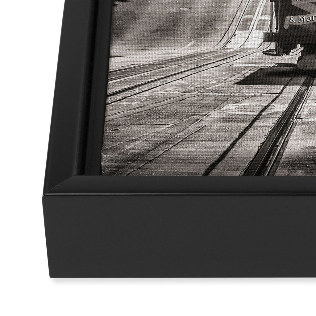 San Francisco Cable Car Framed Canvas Print Gallery Image 3